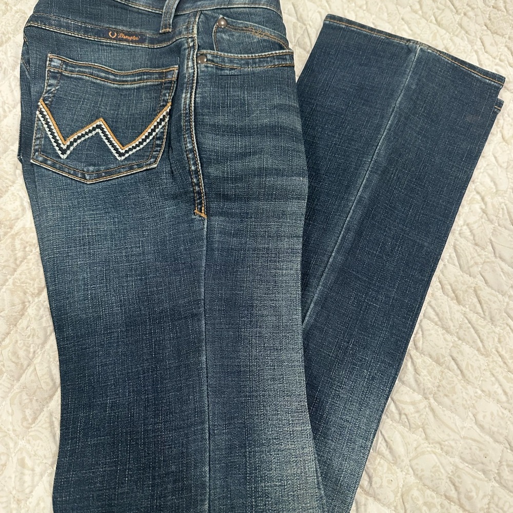 Wrangler Women's Dark Blue Boot Cut Jeans